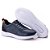 Tênis Casual Masculino De Couro Legitimo Comfort - 3022 Azul - Imagem 2