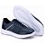 Tênis Casual Masculino De Couro Legitimo Comfort - 3023 Azul - Imagem 2