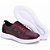 Tênis Casual Masculino De Couro Legitimo Comfort - 3024 Bordo - Imagem 2