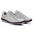 Sapatênis Masculino De Couro Legitimo Comfort Shoes - 4001 Gelo/Bordo - Imagem 1