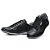 Sapatênis Masculino De Couro Legitimo Comfort Shoes - 4002 Preto - Imagem 3