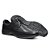 Sapato Masculino de Couro Legítimo Comfort Shoes - 716 Preto - Imagem 2
