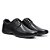 Sapato Masculino de Couro Legítimo Comfort Shoes - 716 Preto - Imagem 1