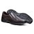 Sapato Masculino de Couro Legítimo Comfort Shoes - 4024 Café - Imagem 2