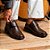 Sapato Masculino De Couro Legítimo Comfort Plus - 2007 Café - Imagem 2