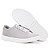 Tênis Casual Masculino De Couro Legitimo Comfort Shoes - 4050 Gelo - Imagem 2