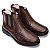 Botina Masculina De Couro Legítimo Comfort Shoes - 6090 - Imagem 8
