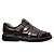 Sandália Masculina De Couro Legítimo Ultra Comfort - CS365 Café - Imagem 4
