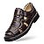 Sandália Masculina De Couro Legítimo Ultra Comfort - CS365 Café - Imagem 2