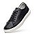 Tênis Casual Masculino De Couro Legitimo Comfort Shoes - 4050F Preto - Imagem 4