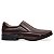 Sapato Social Masculino De Couro Legitimo Air Tech - 45901 Dark Brown - Imagem 4