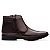 Botina Masculina De Couro Legitimo Air Tech - 45906 Dark Brown - Imagem 4