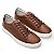 Tênis Casual Masculino De Couro Legitimo Comfort Shoes - 4051F Whisky - Imagem 4