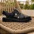 Sandália Masculina De Couro Legítimo Comfort Plus - CS361 Preta - Imagem 6