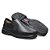 Sapato Masculino De Couro Legítimo Comfort Plus - 2009 Preto - Imagem 3