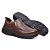 Sapato Masculino De Couro Legítimo Pro Alivium - 8001 Café - Imagem 4