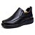 Sapato Masculino De Couro Legítimo Pro Alivium - 8001 Preto - Imagem 4