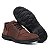 Bota Masculina de Couro Legítimo Comfort Shoes - 1405 Chocolate - Imagem 2