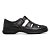 Sandália Masculina De Couro Legítimo Comfort Shoes - 8009 Preta - Imagem 4