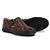 Sandália Masculina De Couro Legítimo Comfort Shoes - 8009 Pinhão - Imagem 3