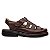 Sandália Masculina Em Couro Legitimo Comfort Plus - CS362 Café - Imagem 7