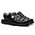 Sandália Masculina Em Couro Legitimo Comfort Plus - CS362 Preta - Imagem 1