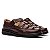 Sandália Masculina Em Couro Legitimo Comfort Plus - CS363 Café - Imagem 1
