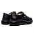 Sandália Masculina Em Couro Legitimo Comfort Plus - CS363 Preta - Imagem 4