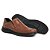 Sapato Masculino de Couro Legítimo Comfort Shoes - 6021 Havana - Imagem 2