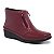 Bota Feminina Cano Curto De Couro Legitimo Comfort - 10004 Acerola - Imagem 4