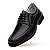 Sapato Masculino De Couro Legítimo Comfort - 001S Preto - Imagem 5