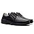 Sapato Masculino De Couro Legítimo Comfort - 001S Preto - Imagem 1