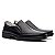 Sapato Masculino De Couro Legítimo Comfort - 008S Preto - Imagem 1