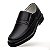 Sapato Masculino De Couro Legítimo Comfort Plus - 1003S Preto - Imagem 6