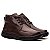 Bota Masculina De Couro Legitimo Comfort Shoes - CS83 Café - Imagem 1