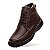Bota Masculina De Couro Legitimo Comfort Shoes - CS83 Café - Imagem 4