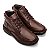 Bota Masculina De Couro Legitimo Comfort Shoes - CS83 Café - Imagem 5