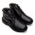 Bota Masculina De Couro Legitimo Comfort Shoes - CS83 Preta - Imagem 5