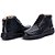 Sapato Masculino De Couro Legitimo Comfort - 8003 Preto - Imagem 4