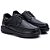 Sapato Masculino De Couro Legitimo Comfort - 8002 Preto - Imagem 1