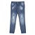 Calça Look Jeans Super Skinny Azul - Imagem 1