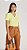 BLUSA TRICOT DECOTE V VERDE LIMA - Imagem 3