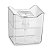 Porta Detergente Econômico Organizador Dispenser Dosador Cozinha Pia 500ml Transparente - Imagem 1