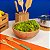 Saladeira De Bambu Bowl Grande Redondo 28cm Servir Saladas Decoração Cozinha - Imagem 10