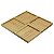 Petisqueira Conjunto Desmontável de Bambu Quadrada - OIKOS - Imagem 1