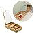 Porta Acessórios de Bambu com Espelho Design Sofisticado - OIKOS - Imagem 4
