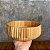 Kit 3 Bowl De Bambu Canelado Grande Redondo 22cm Servir Petiscos Porções Decoração Cozinha - Imagem 10