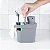 Kit Porta Detergente Dispenser Suporte 650ml + Rodo de Pia Cozinha Cinza Chumbo - OU - Imagem 7