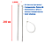 Abraçadeira Nylon Enforca Gato 2,5 X 200 Mm - KIT C/ 1000un - Imagem 2