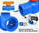 Kit 5 Registros Esfera PVC Soldável 20mm Azul P/ Irrigação - Imagem 2